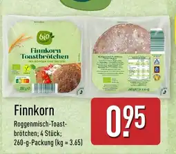 Aldi Nord Finnkorn Roggenmisch-Toastbrötchen Angebot