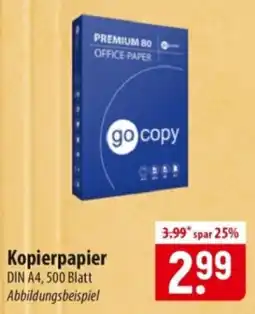 Famila Nord Ost go copy Kopierpapier Angebot