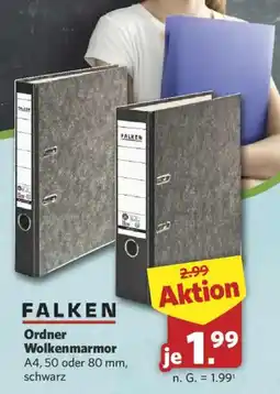 Combi FALKEN Ordner Wolkenmarmor Angebot