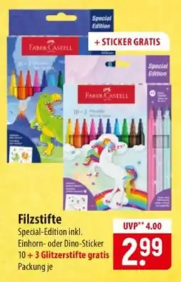 Famila Nord Ost Faber-Castell Filzstifte Special-Edition Angebot