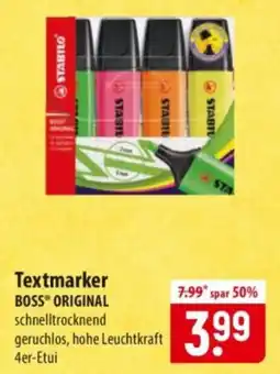 Famila Nord Ost Textmarker BOSS® ORIGINAL Angebot