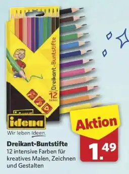Combi Dreikant-Buntstifte idena Angebot