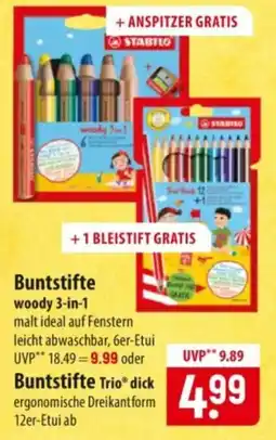 Famila Nord Ost Buntstifte Trio® dick Angebot