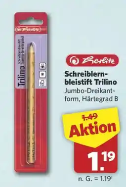 Combi Berlitz Schreiblern-bleistift Trilino Angebot