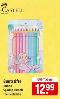 Famila Nord Ost Faber-Castell Buntstifte Jumbo Sparkle Pastell Angebot