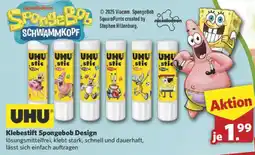 Combi UHU Klebestift Spongebob Design Angebot