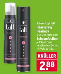 Wasgau Schwarzkopf taft Haarspray/Haarlack Angebot