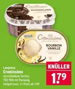 Wasgau Langnese Cremissimo Angebot