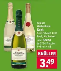 Wasgau Schloss Wachenheim Sekt Angebot