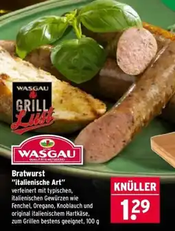 Wasgau WASGAU Bratwurst "italienische Art" Angebot