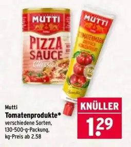 Wasgau Mutti Tomatenprodukte* Classic Angebot