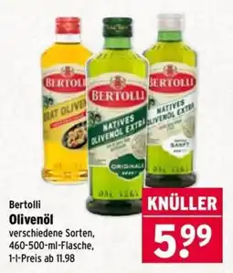 Wasgau Bertolli Olivenöl Angebot