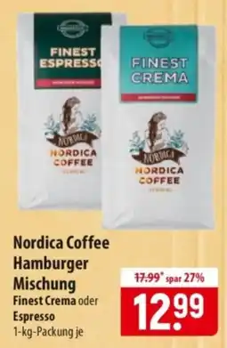 Famila Nord Ost Nordica Coffee Hamburger Mischung Angebot