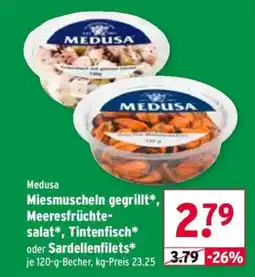 Wasgau Medusa Miesmuscheln gegrillt Angebot