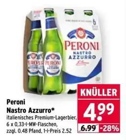 Wasgau Peroni Nastro Azzurro Angebot