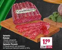 Wasgau Casa Modena Spianata Romana Angebot