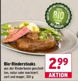 Wasgau Bio-Rindersteaks Angebot