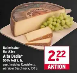 Wasgau Italienischer Hartkäse Alta Badia* Angebot