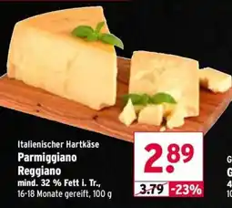 Wasgau Italienischer Hartkäse Parmiggiano Reggiano Angebot