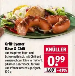 Wasgau Grill-Lyoner Käse & Chili Angebot
