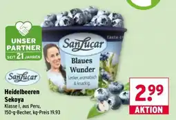 Wasgau SanLucar Heidelbeeren Sekoya Angebot