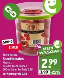 Wasgau Terra Natura Snacktomaten Angebot