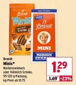 Wasgau Brandt Minis Angebot