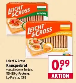 Wasgau Leicht & Cross Knusperbrot Angebot