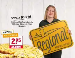 Wasgau Ein Stück mit Streuseln Angebot