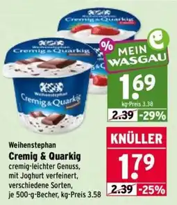Wasgau Weihenstephan Cremig & Quarkig Angebot
