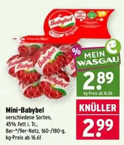 Wasgau Mini-Babybel Angebot