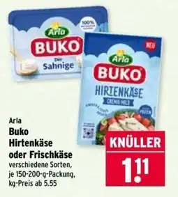 Wasgau Arla Buko Hirtenkäse Angebot