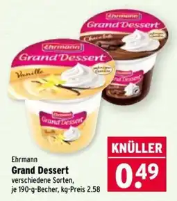 Wasgau Ehrmann Grand Dessert Angebot