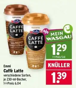 Wasgau Emmi Caffè Latte Angebot