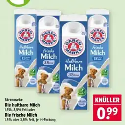 Wasgau Bärenmarke Die halbbare Milch Angebot