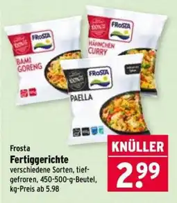Wasgau Frosta Fertiggerichte Angebot