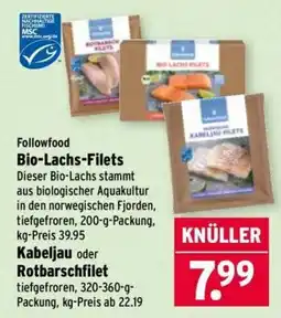 Wasgau Followfood Bio-Lachs-Filets Angebot