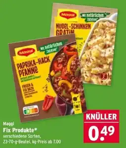 Wasgau Maggi Fix Produkte* Angebot