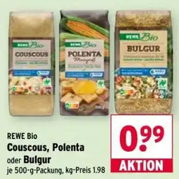 Wasgau REWE Bio Couscous, Polenta oder Bulgur Angebot