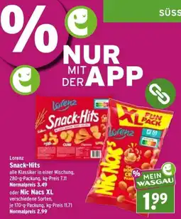 Wasgau Lorenz Nic Nacs XL Angebot