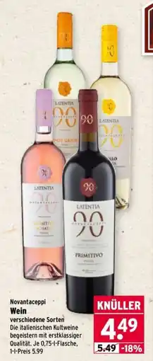 Wasgau Novantaceppi Wein Angebot