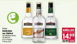 Wasgau Pircher Edelbrände Angebot
