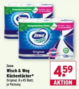 Wasgau Zewa Wisch & Weg Küchentücher* Angebot