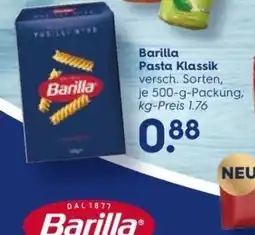 Wasgau Barilla Pasta Klassik Angebot