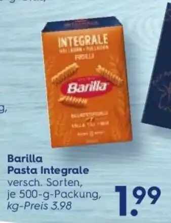 Wasgau Barilla Pasta Integrale Angebot