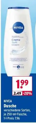 Wasgau NIVEA Dusche Angebot