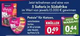 Wasgau Poésie für Katzen Angebot