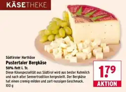 Wasgau Pustertaler Bergkäse Angebot