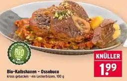 Wasgau Bio-Kalbshaxen - Ossobuco Angebot