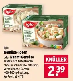 Wasgau Iglo Gemüse-Ideen Angebot